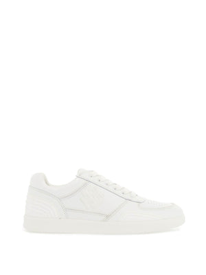 Clover Court Leather Sneakers-Tory Burch-JOHN JULIA