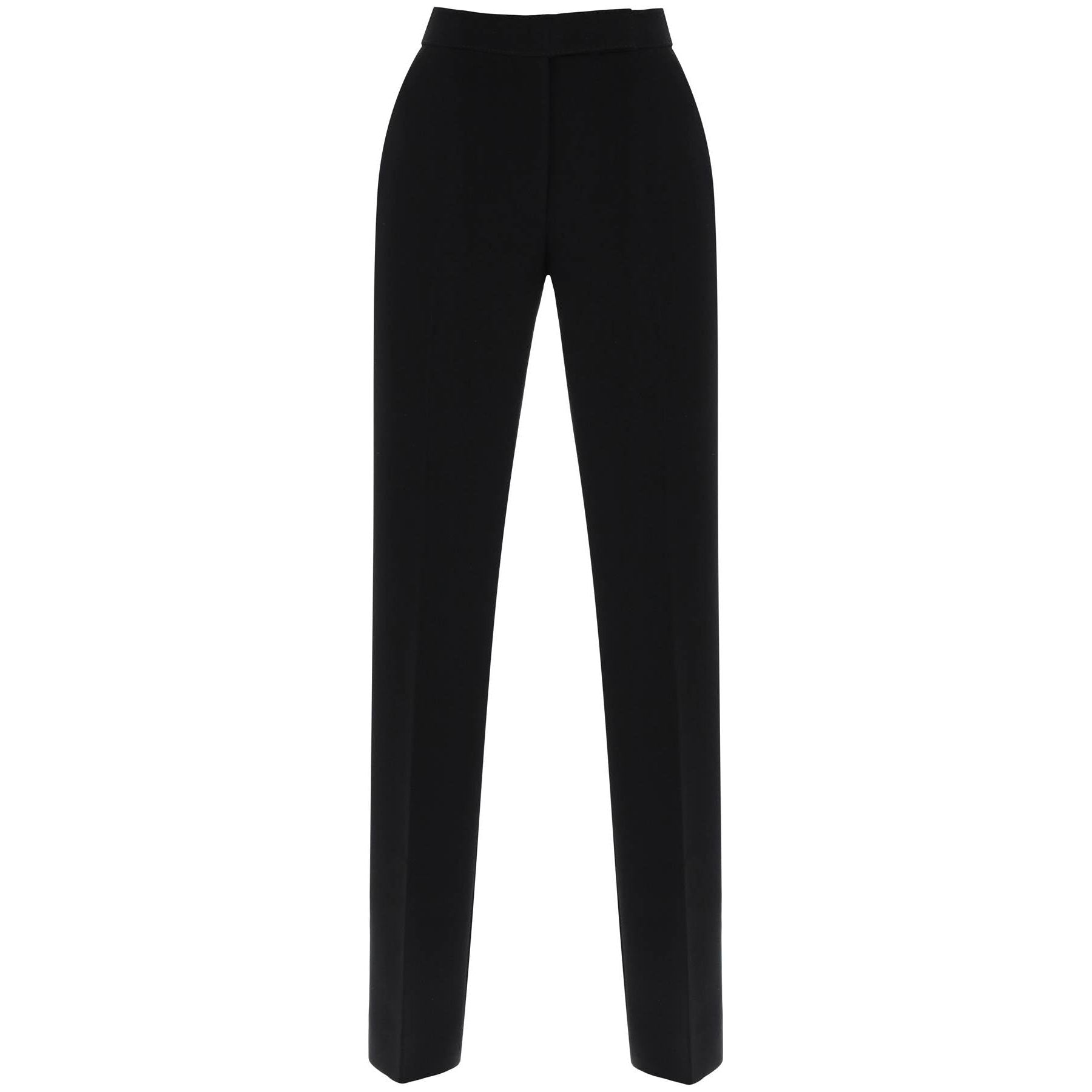 Techno Crepe Cady Straight Leg Pants