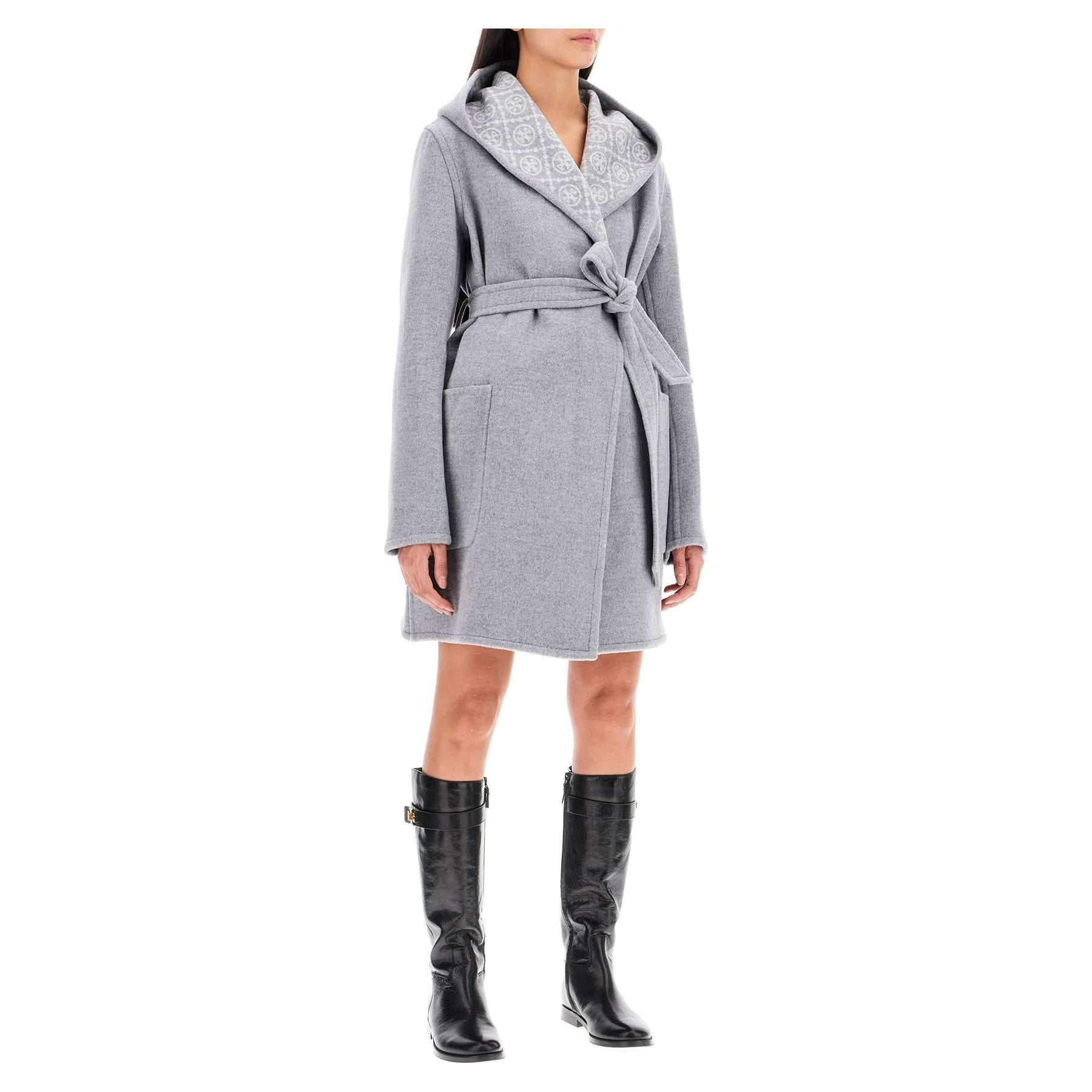 Mid-length Coat With Hood