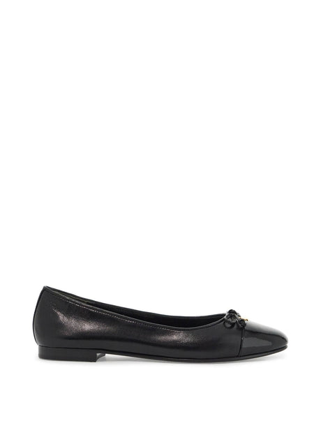 Ballet Flats with Patent Toe-Tory Burch-JOHN JULIA