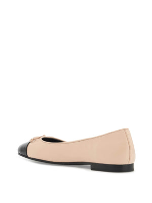 Ballet Flats with Contrasting Toe-Tory Burch-JOHN JULIA