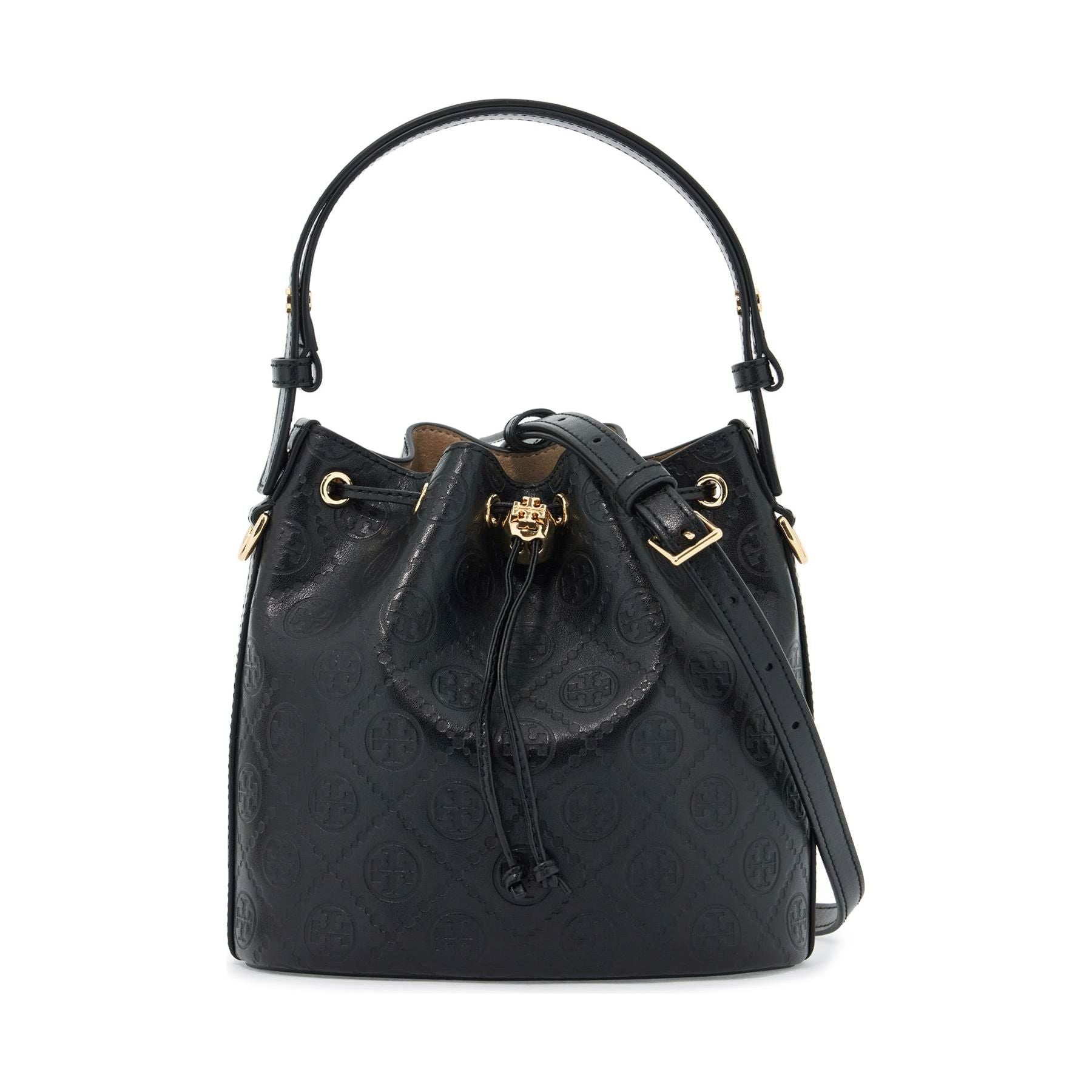 Ma

monogram T Bucket Bag With