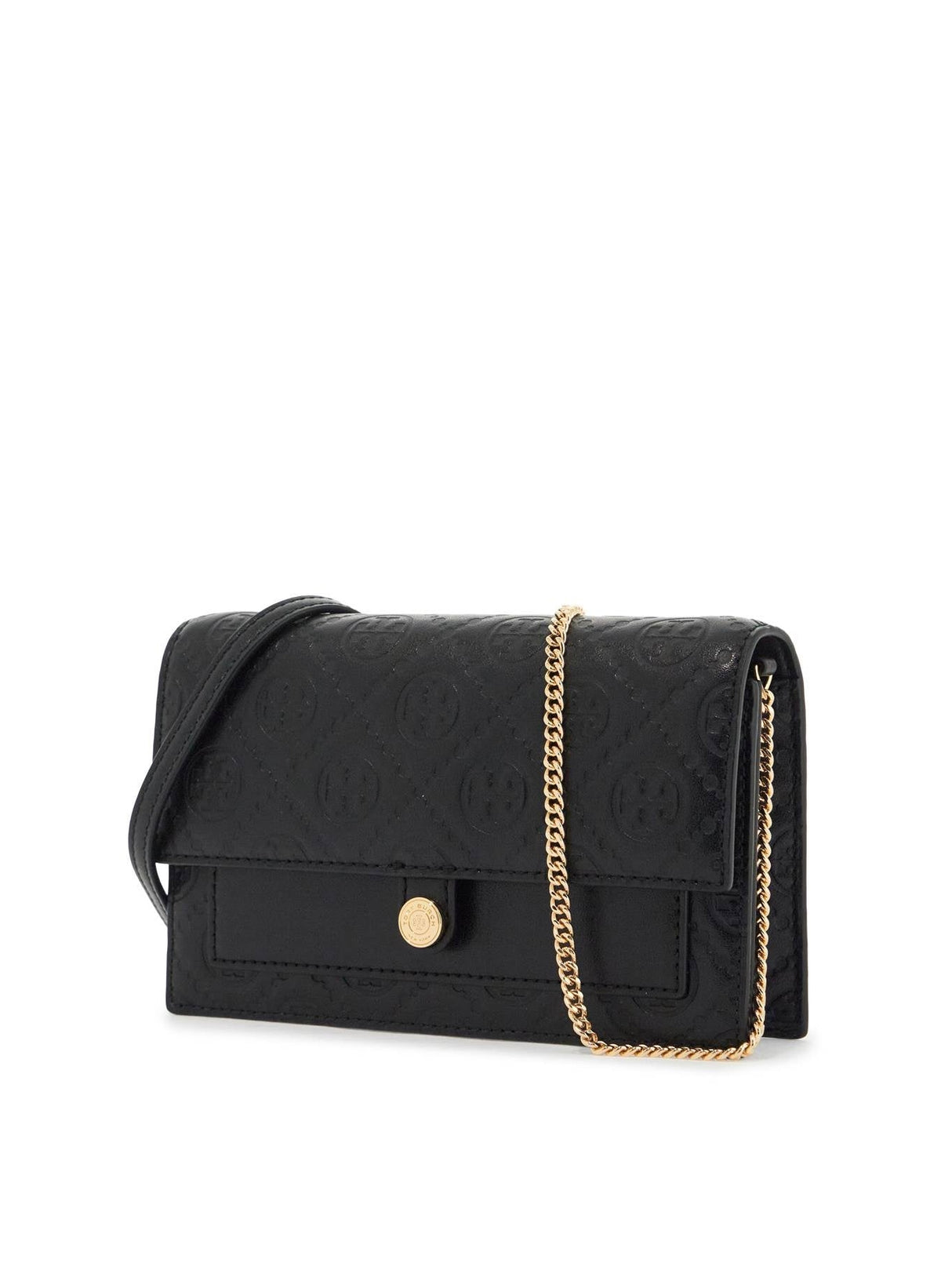 Mini T Monogram Leather Bag-Tory Burch-JOHN JULIA