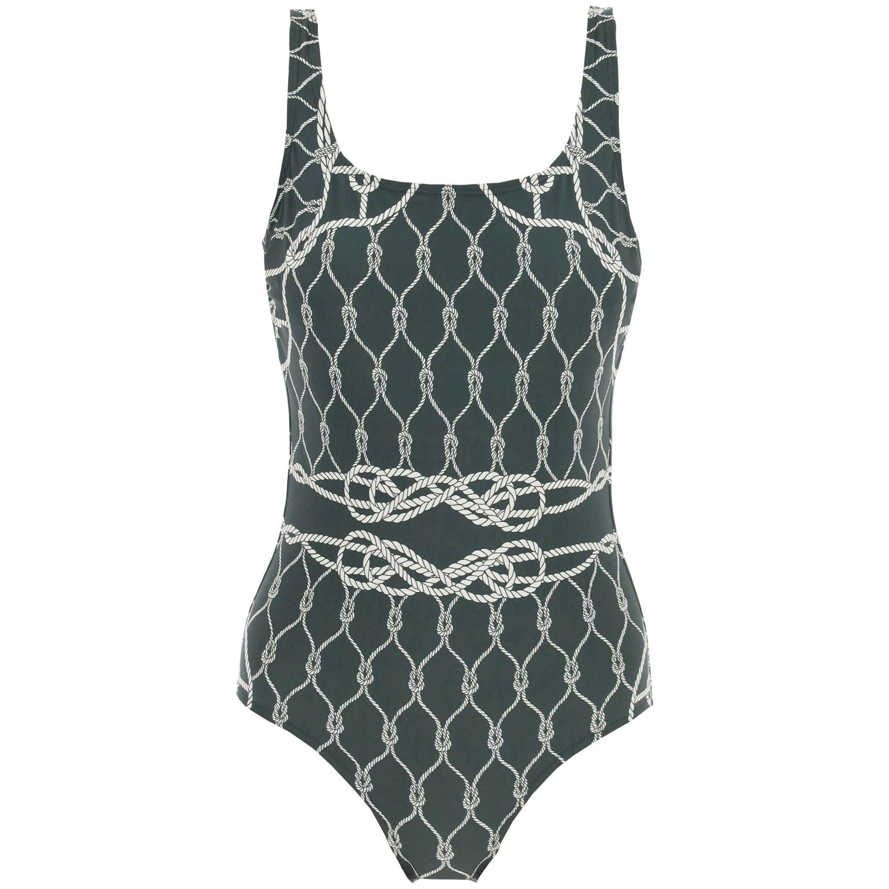 Floreale Knot Print One-Piece Swimsuit