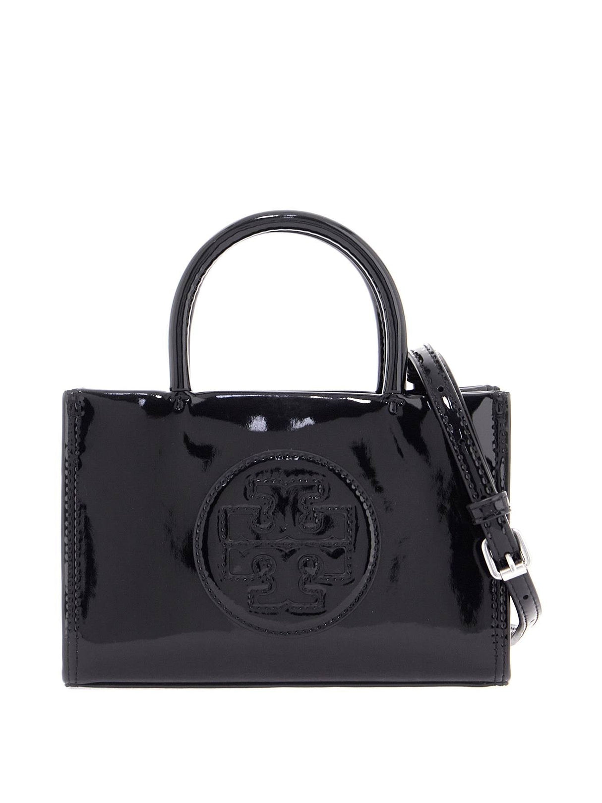 Mini Ella Canvas Tote Bag-Tory Burch-JOHN JULIA