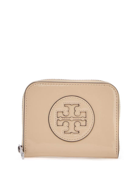 Ella Textured Leather Wallet-Tory Burch-JOHN JULIA