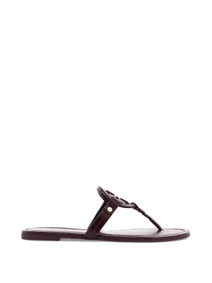 Miller Logo Flip-flop Slides-Tory Burch-JOHN JULIA