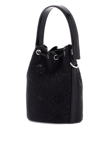 Monogram T Rhinestone Bucket Bag-Tory Burch-JOHN JULIA