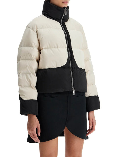 Color Block Down Jacket-Tory Burch-JOHN JULIA