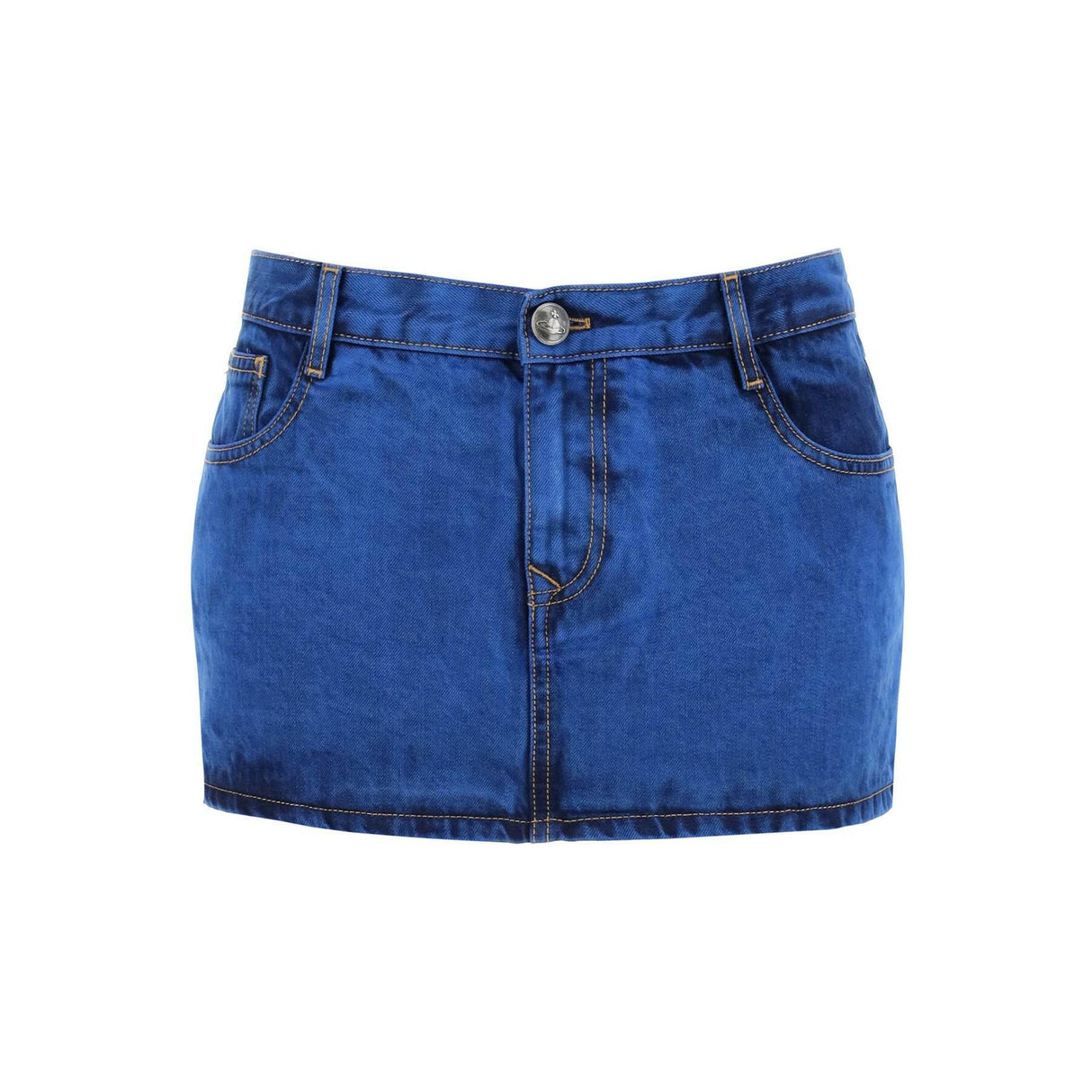 Foam Denim Miniskirt VIVIENNE WESTWOOD JOHN JULIA.