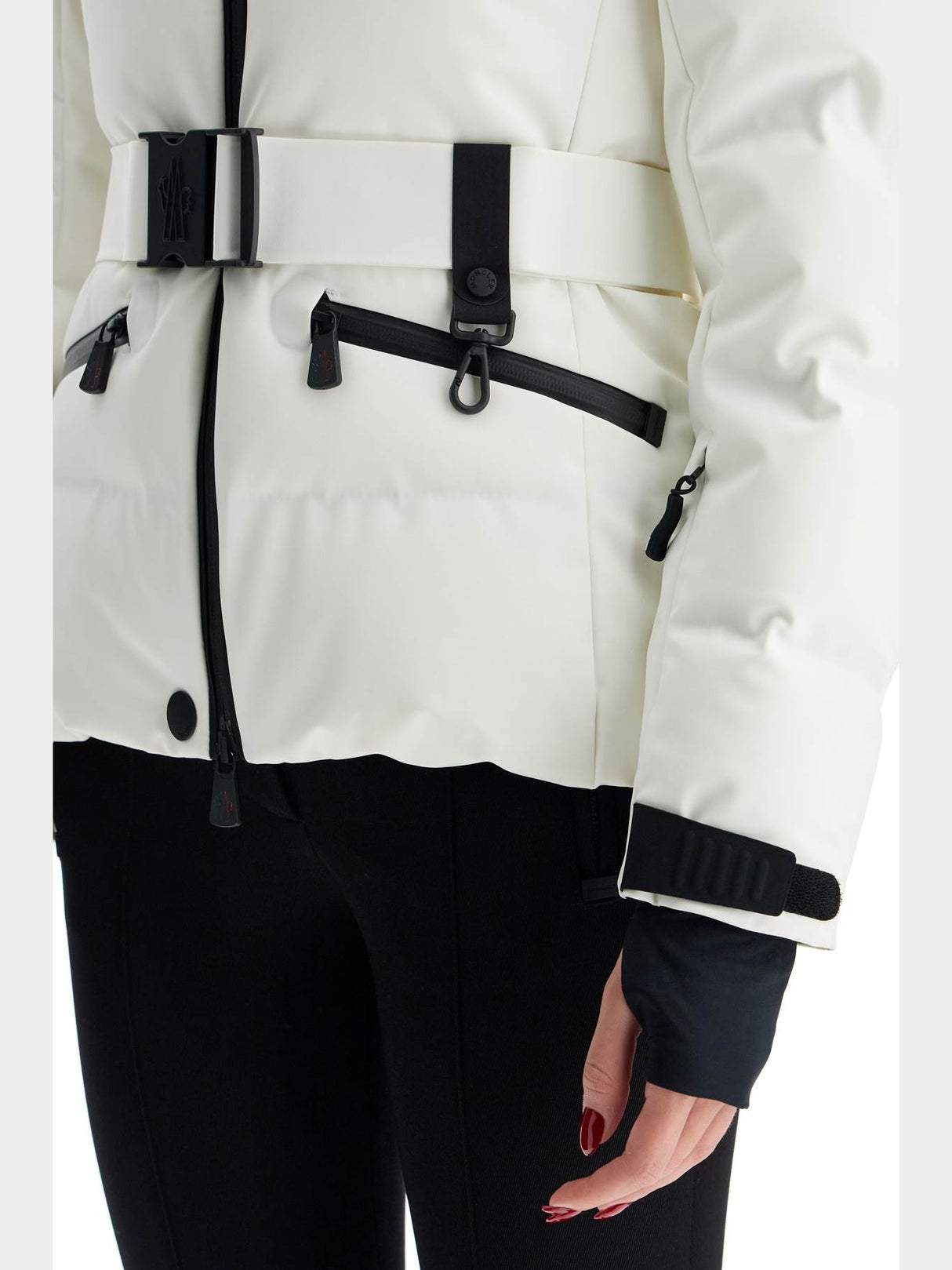 Tolima Belted Down Ski Jacket-Moncler Grenoble-JOHN JULIA