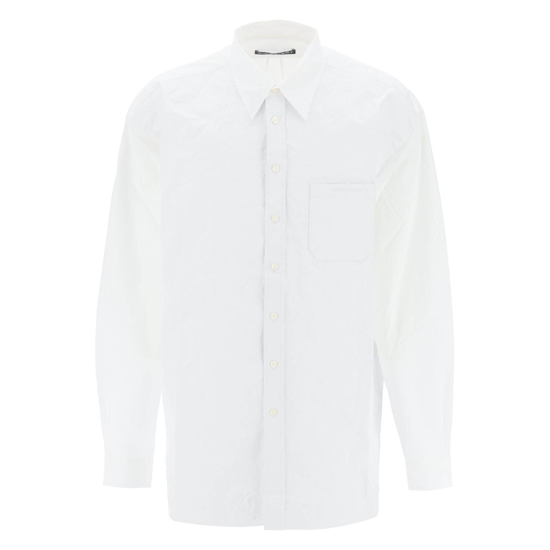 Oversized Moldable Cotton Shirt