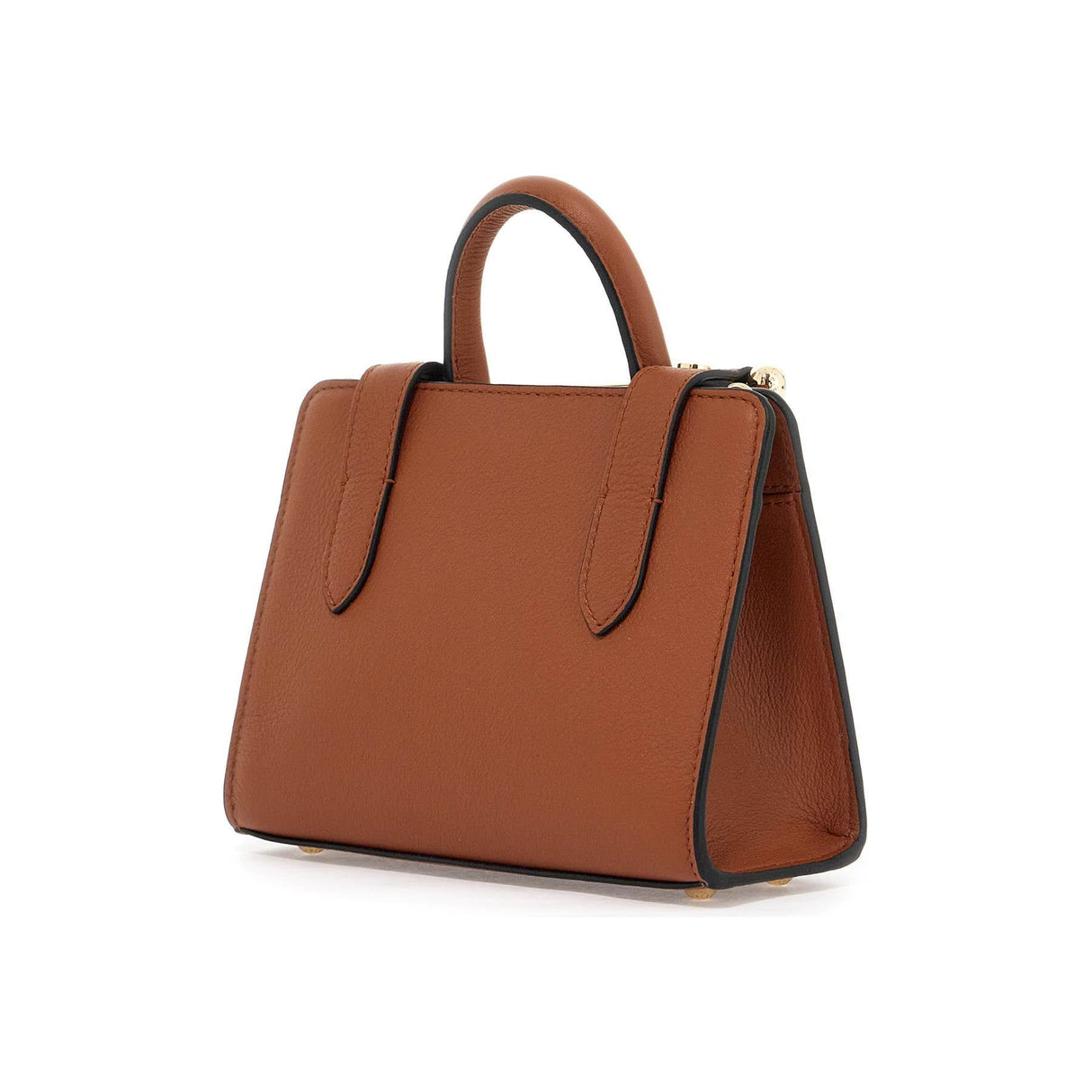 STRATHBERRY-Nano Tote Leather Bag -JOHN JULIA.