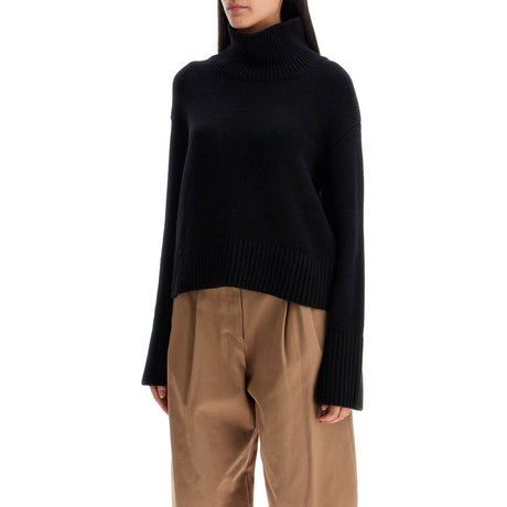 LISA YANG-High Necked Fleur Sweater -JOHN JULIA.