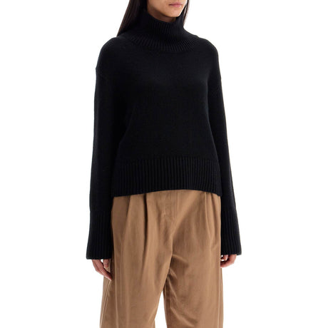 LISA YANG-High Necked Fleur Sweater -JOHN JULIA.