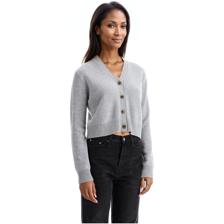 LISA YANG-Marion Cashmere V-Neck Cardigan -JOHN JULIA.