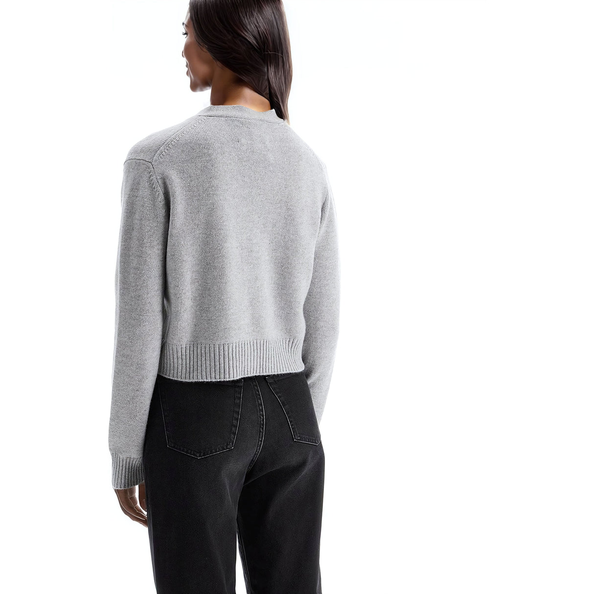 LISA YANG-Marion Cashmere V-Neck Cardigan -JOHN JULIA.