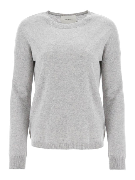 Dea Crewneck Cashmere Sweater-LISA YANG-JOHN JULIA