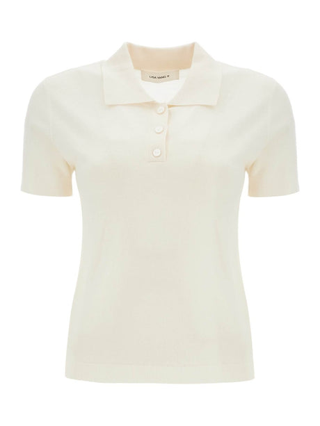 Nai Cashmere Polo Shirt-LISA YANG-JOHN JULIA