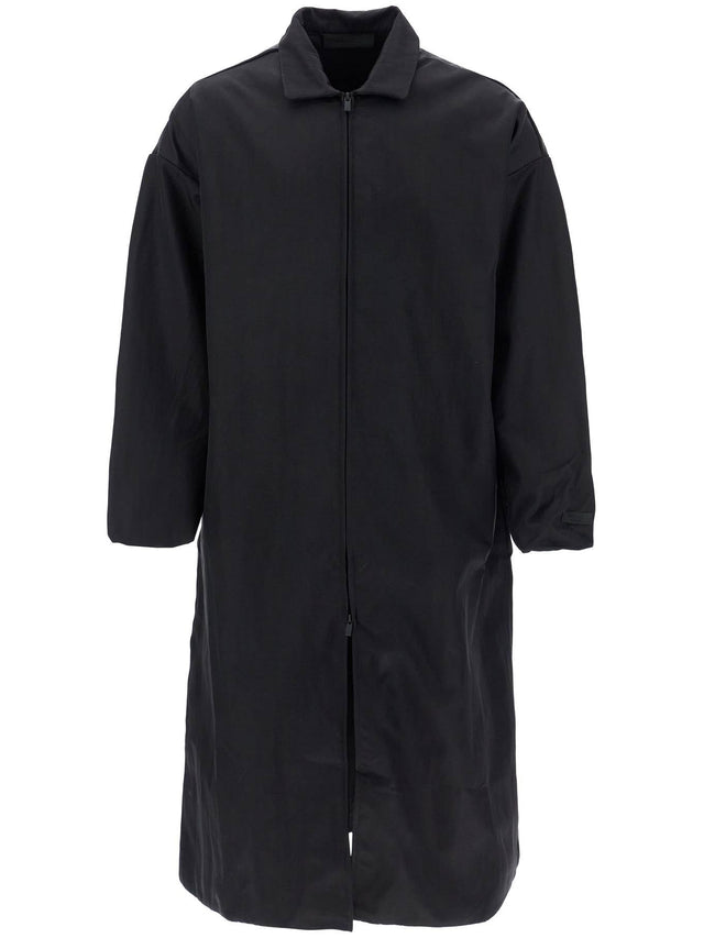 Logo Patch Long Jacket-Fear of God Essentials-JOHN JULIA