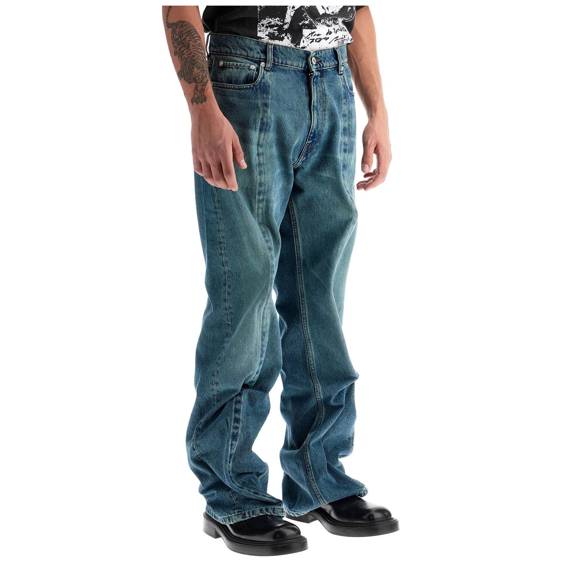 Evergreen Wire Jeans For