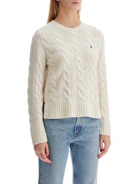 Wool And Cashmere Cable Knit Pullover