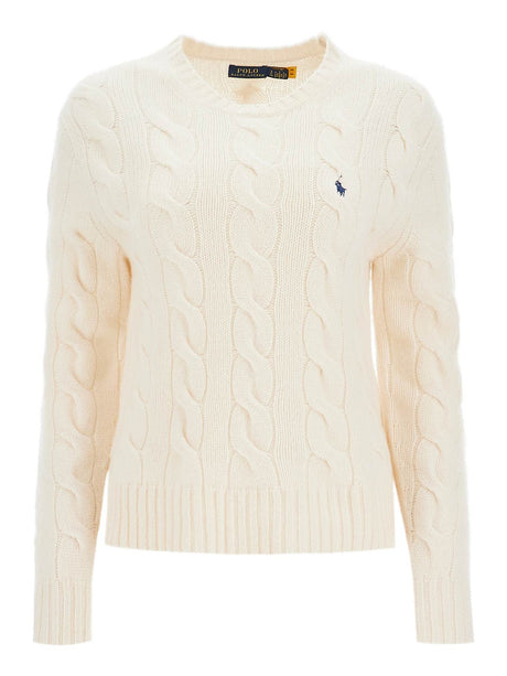 Wool And Cashmere Cable Knit Pullover