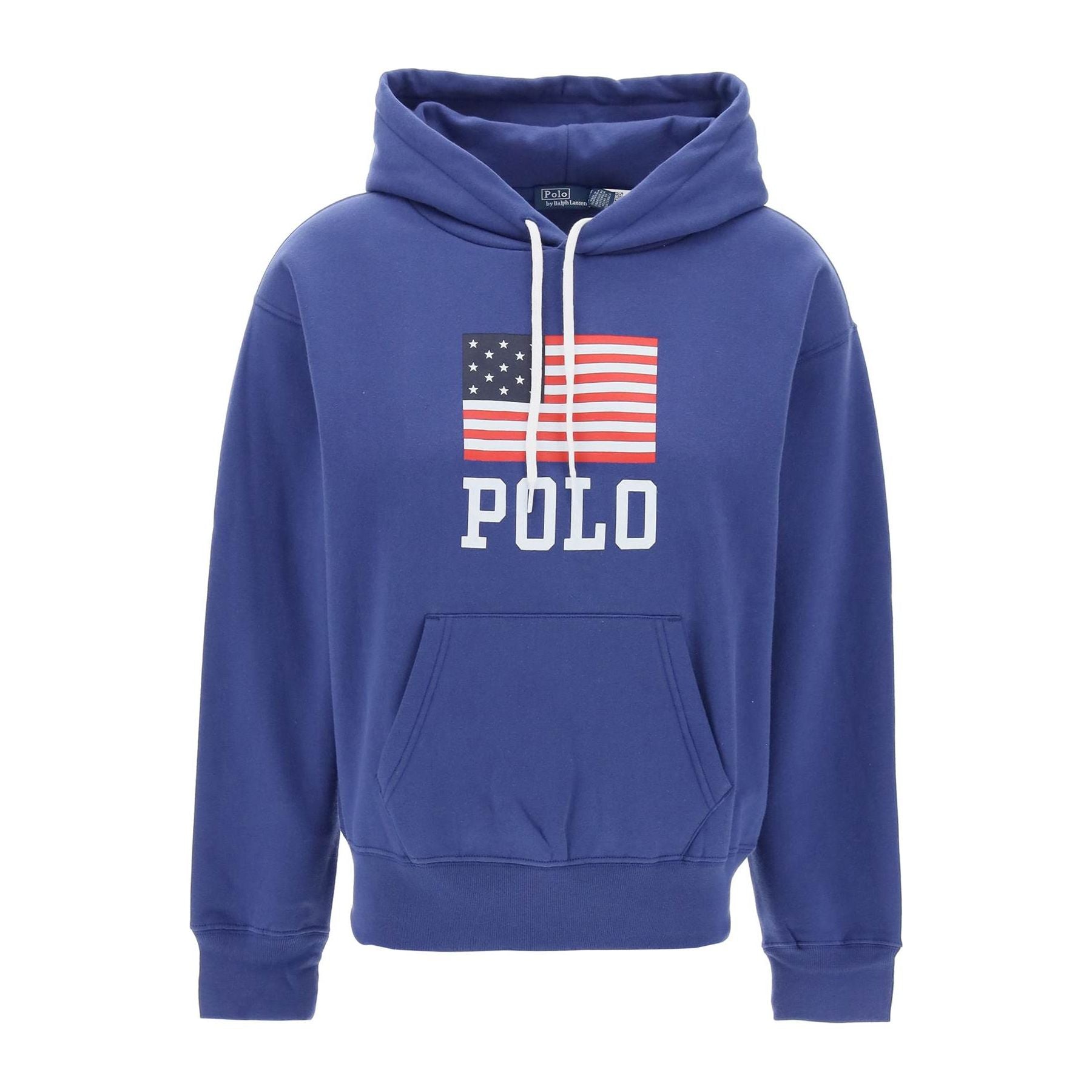Charter Blue American Flag Cotton Hoodie