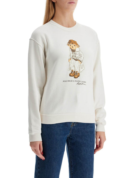 Polo Bear Print Sweatshirt