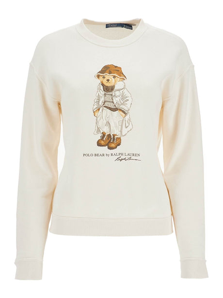 Polo Bear Print Sweatshirt