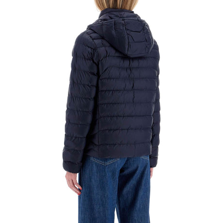 Foldable Down Jacket With Embroidered Pony