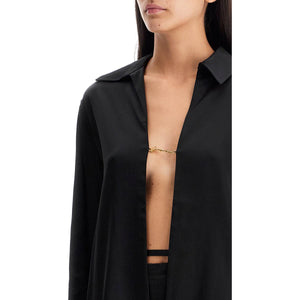 JACQUEMUS-Open Shirt 'The Night Chemise -JOHN JULIA.