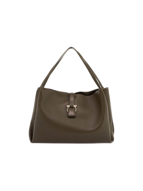 FERRAGAMO-Unstructured Tote Bag-JOHN JULIA