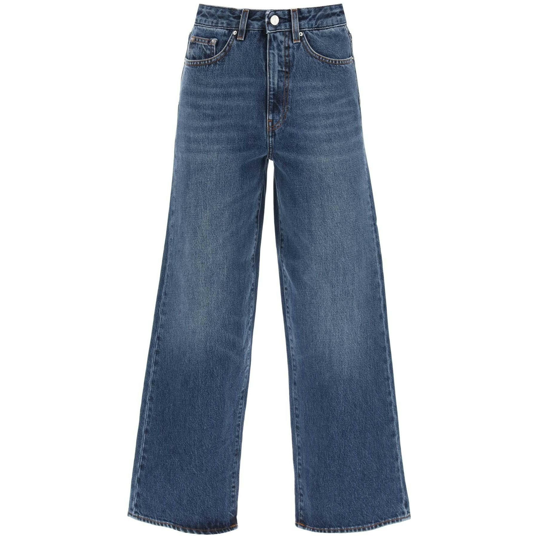 Flared Organic Cotton Jeans