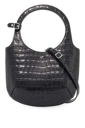 Handbag With Holy Crocodile Print