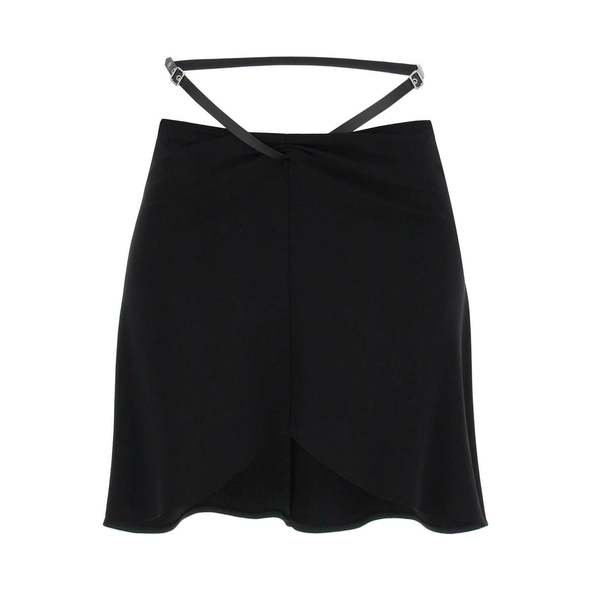 Slash Ellipse Crepe Jersey Mini Skirt COURREGES JOHN JULIA.