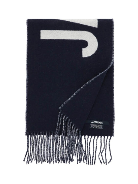 Logo Wool Scarf