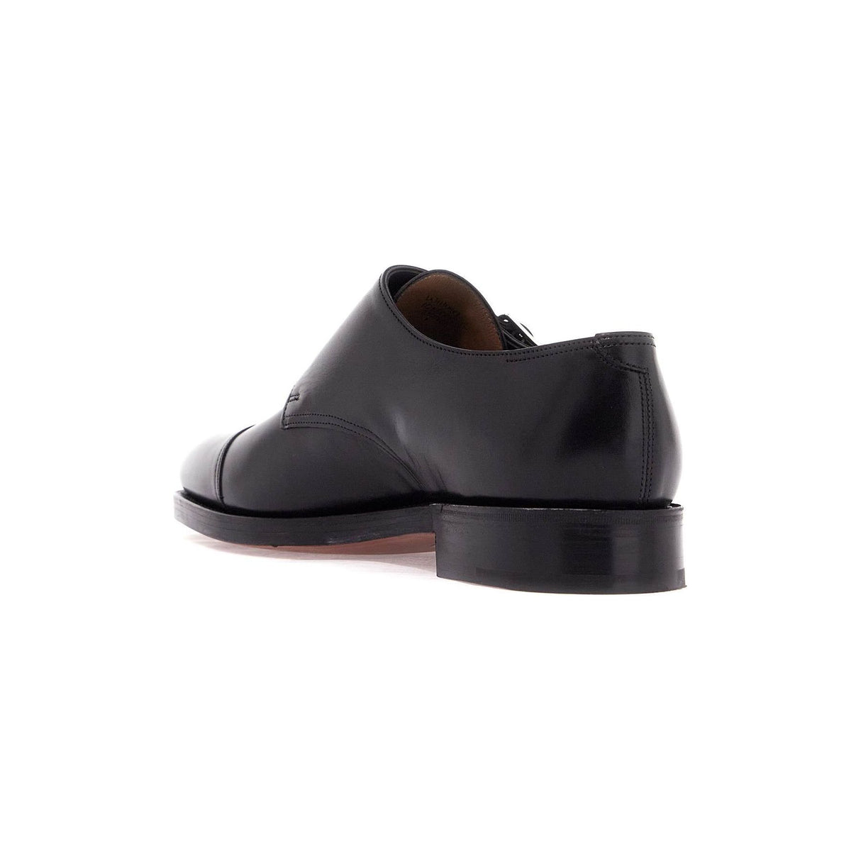 Smooth Leather William Monk Strap Loafers