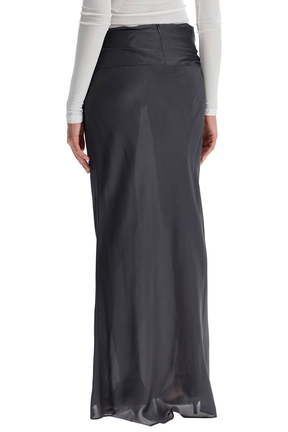 Maxi Skirt With Knotted Detail