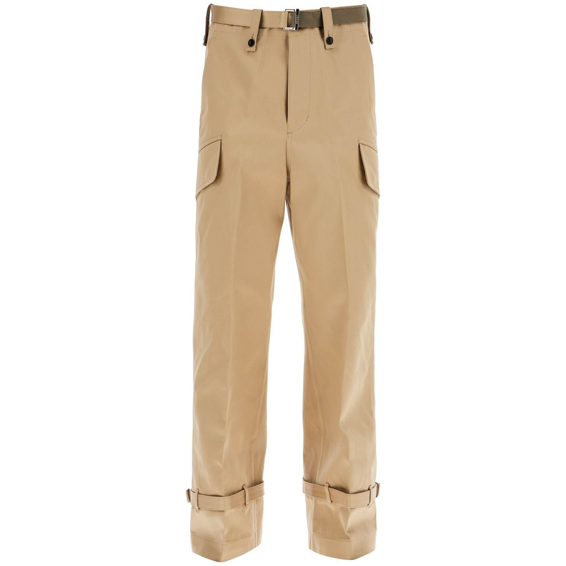 SACAI-Cotton Chino Pants For -JOHN JULIA.