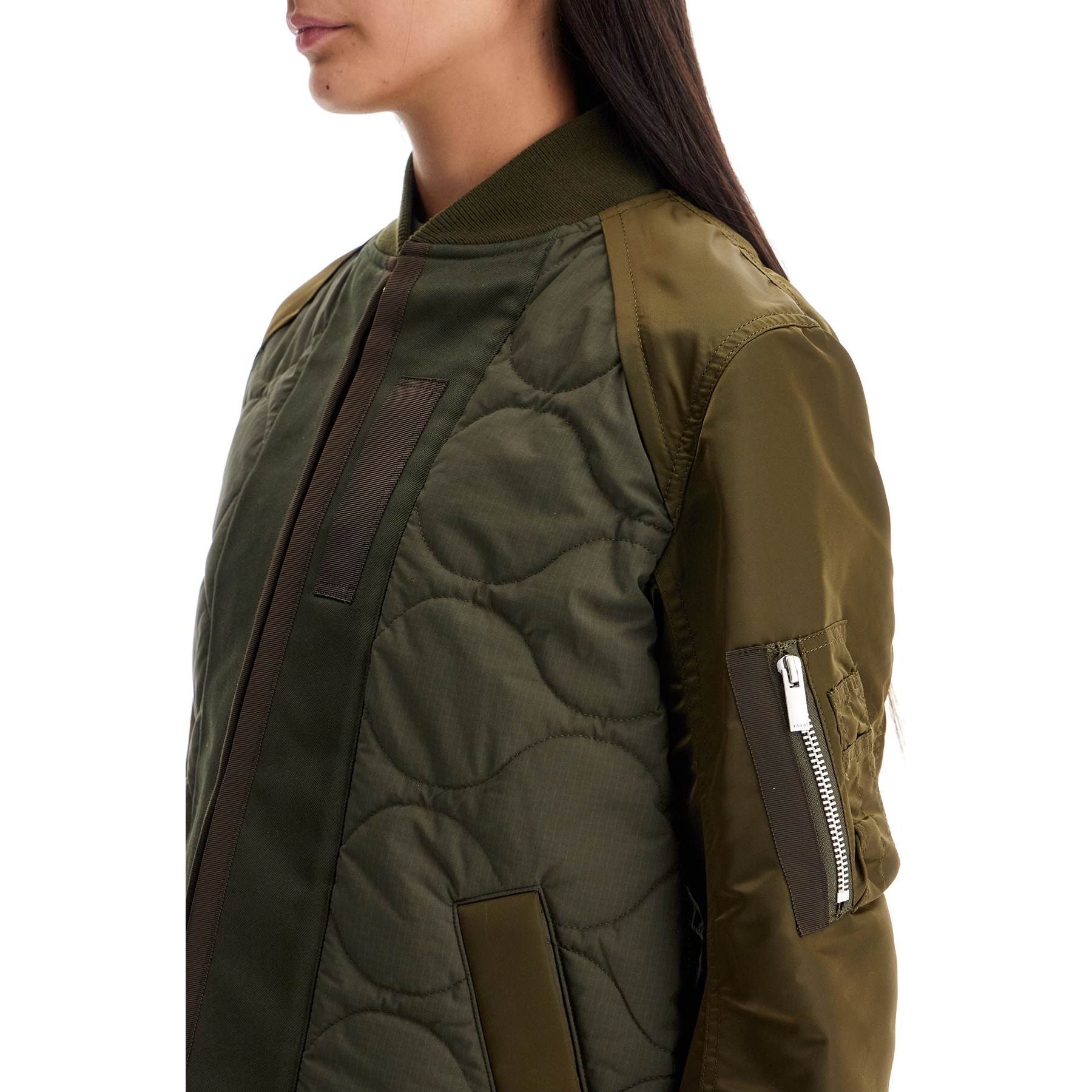 Hybrid Nylon And Ripstop Jacket