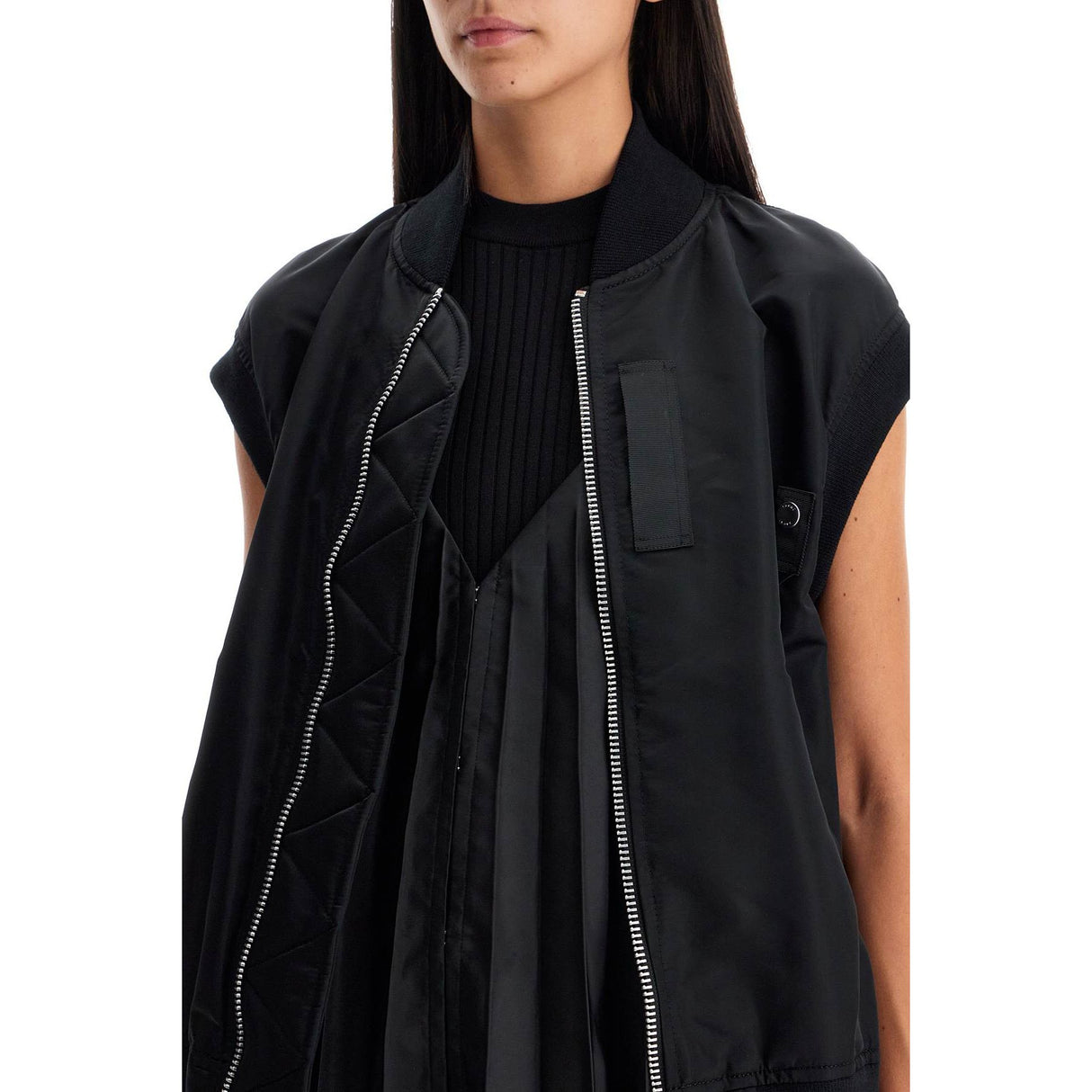 Layered Nylon Vest