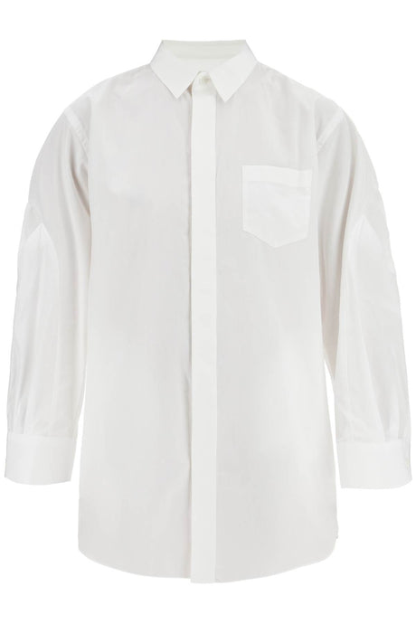 Mini Poplin Blouse In Chem