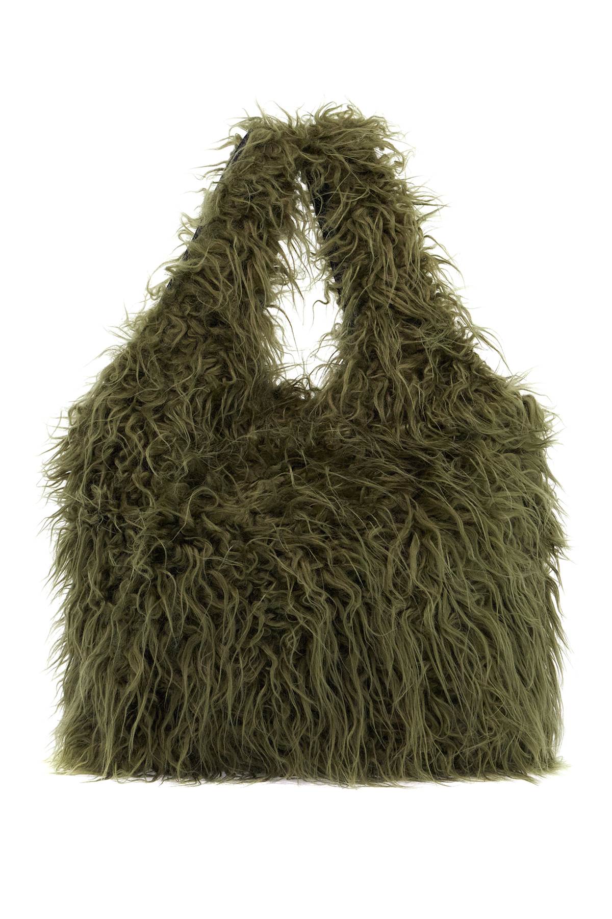 Eco Fur Tote Bag In