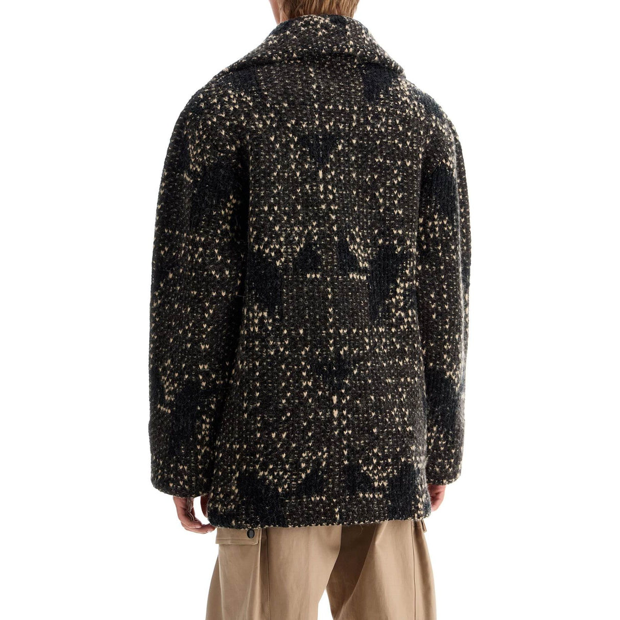 DRIES VAN NOTEN-Merino Wool Montay Cardigan -JOHN JULIA.