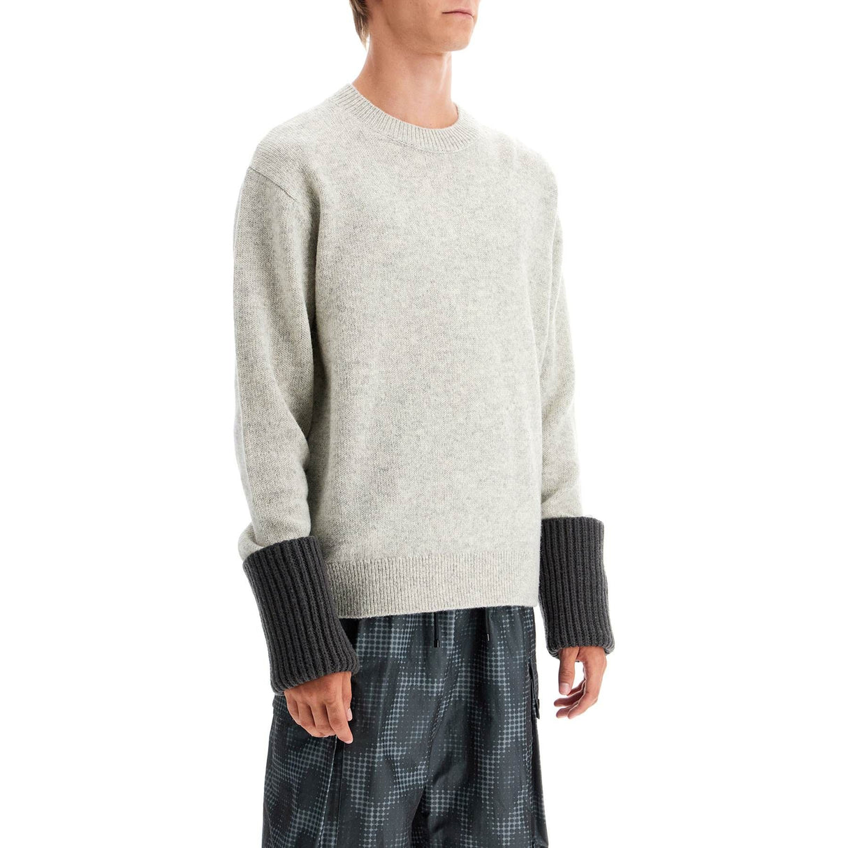 DRIES VAN NOTEN-Mumu Pullover With Maxi Cuffs -JOHN JULIA.