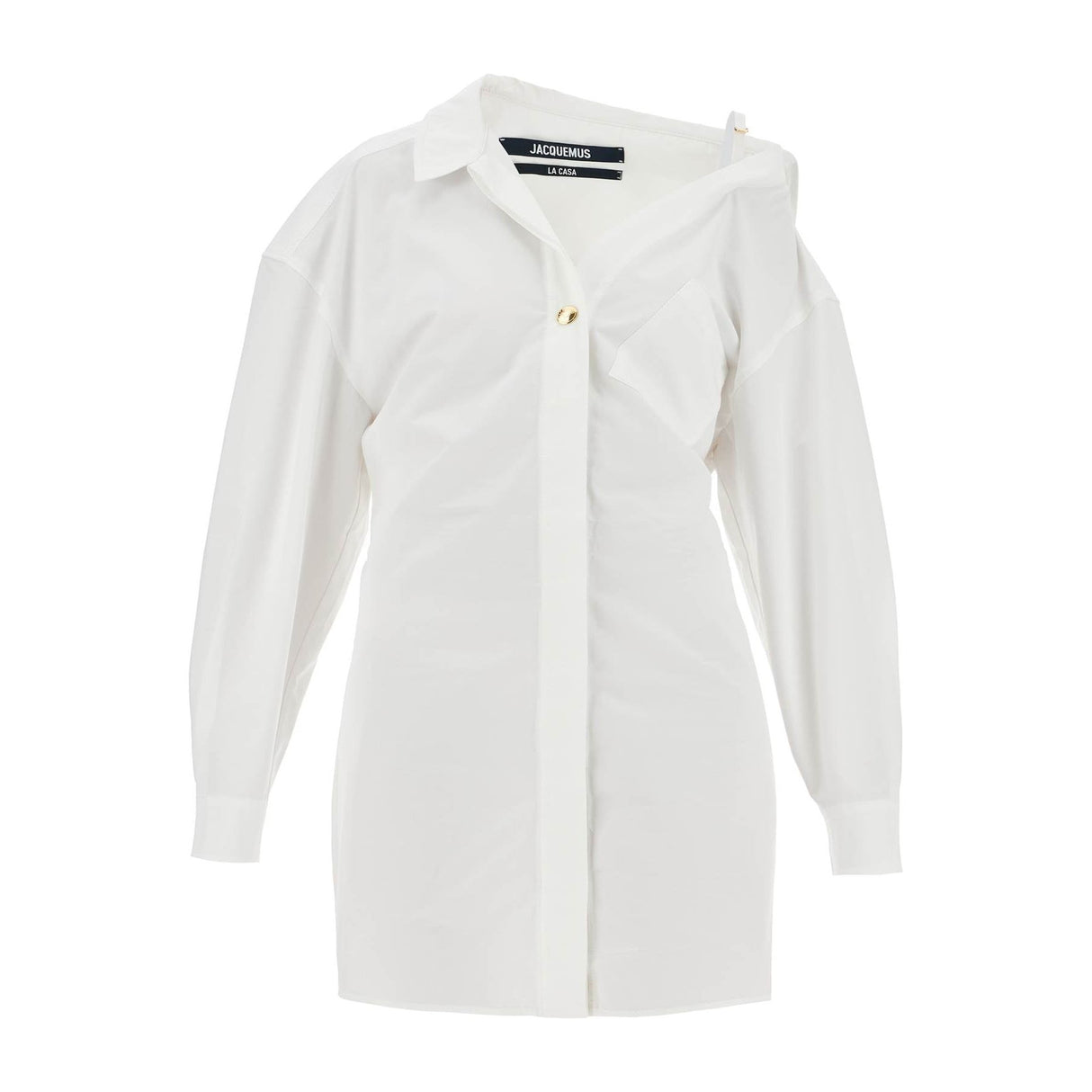 La Mini Robe Shirt Poplin Dress