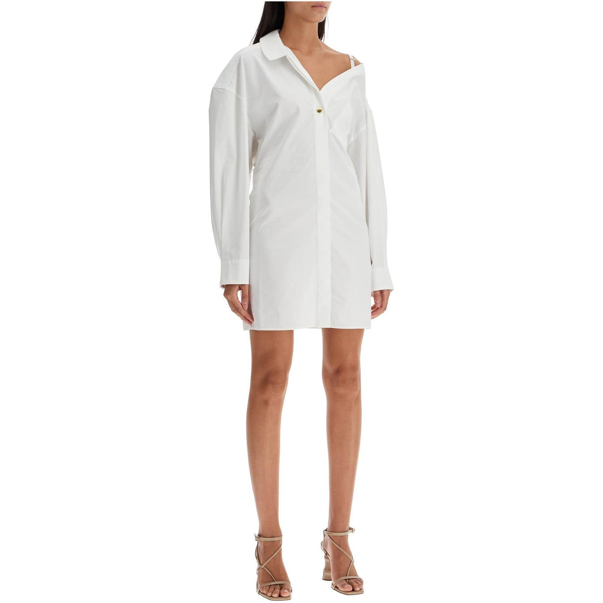 La Mini Robe Shirt Poplin Dress