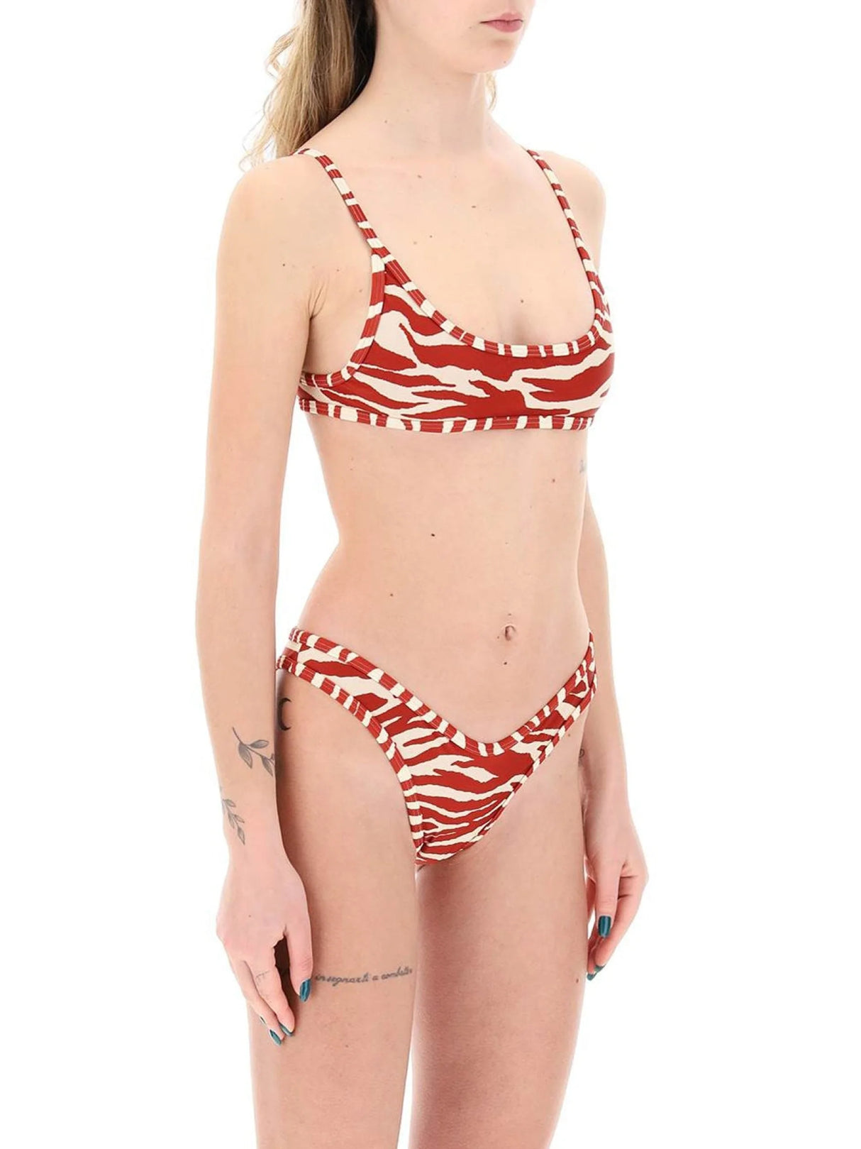 Animal Print Bikini Set-The Attico-JOHN JULIA