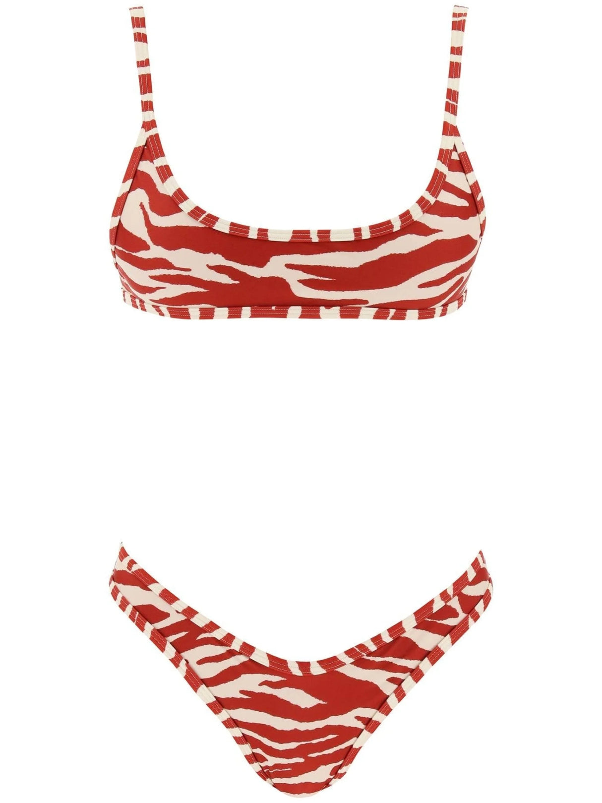 Animal Print Bikini Set-The Attico-JOHN JULIA